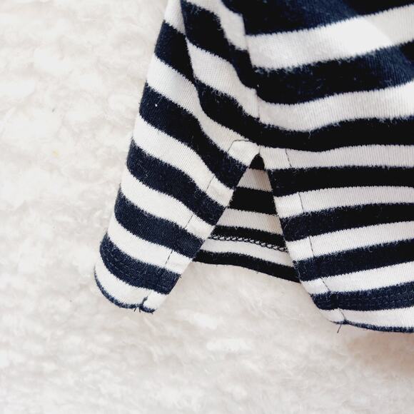 T-Shirt Size XL Navy White Nautical Sailor Core Coastal Grandma Casual Chic Y2K - Picture 6 of 16